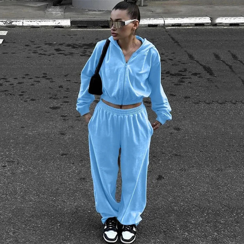 Winter Casual Street Tracksuit