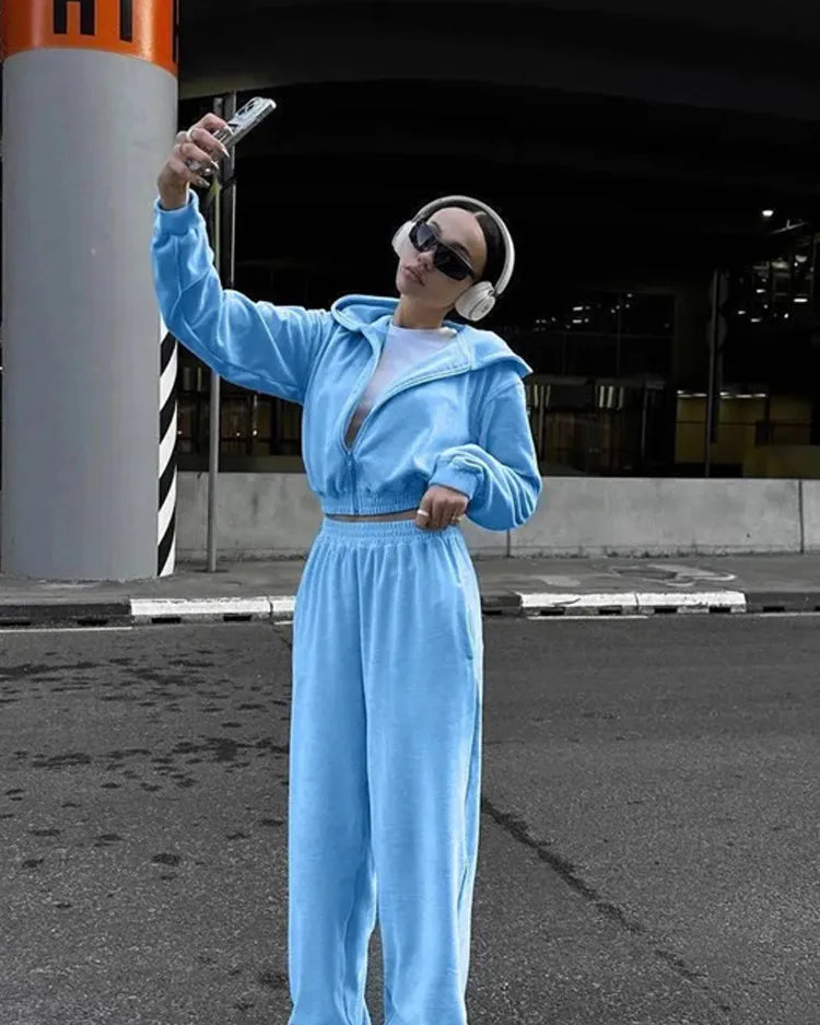 Winter Casual Street Tracksuit