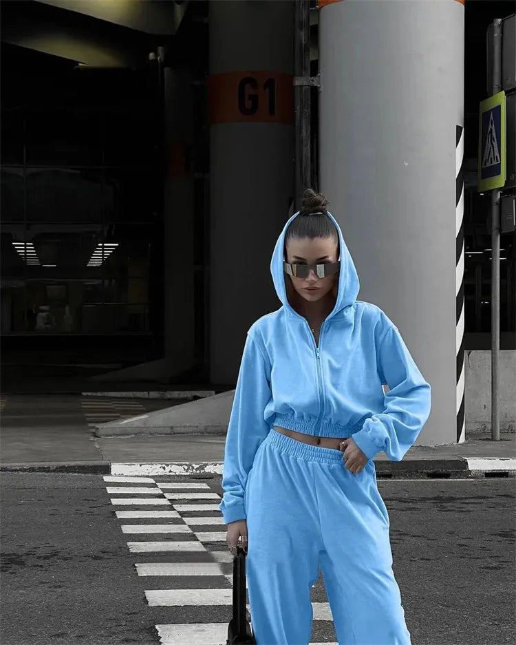 Winter Casual Street Tracksuit