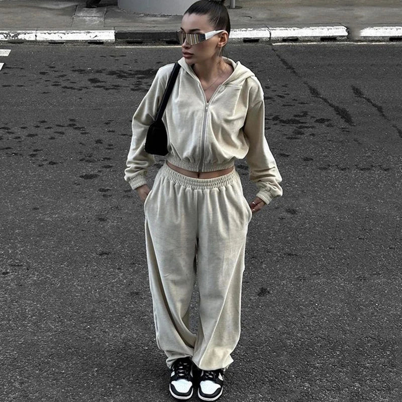 Winter Casual Street Tracksuit