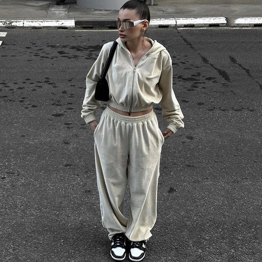 Winter Casual Street Tracksuit