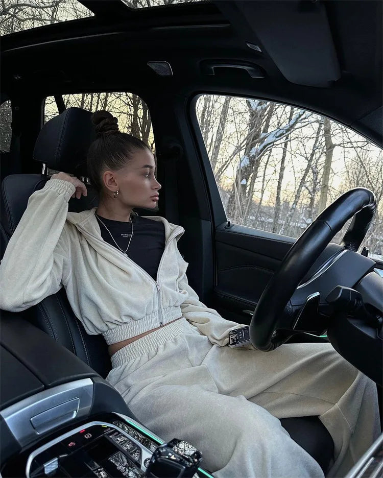 Winter Casual Street Tracksuit