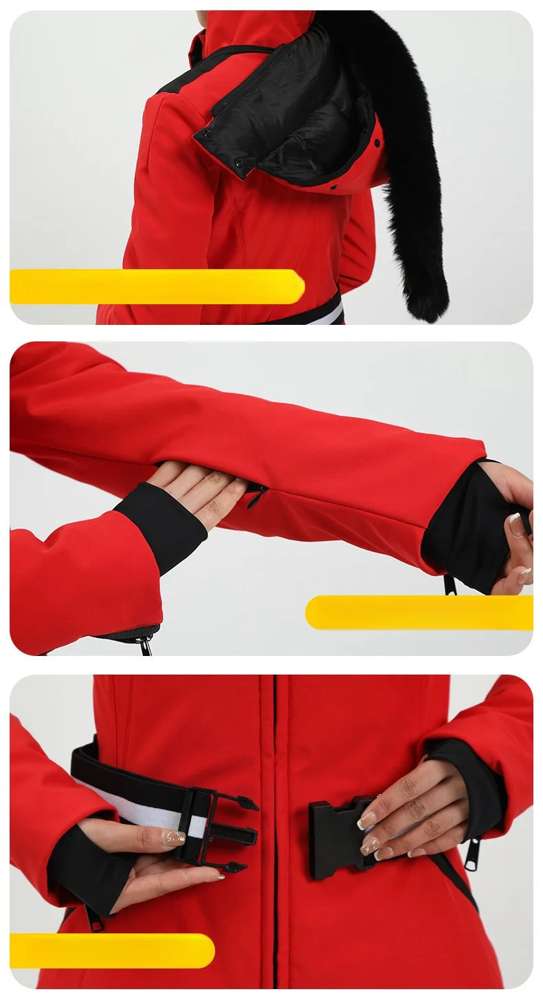 Gsou Ski Waterproof Skiing Coat
