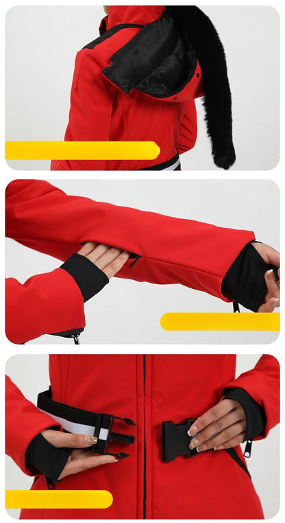 Gsou Ski Waterproof Skiing Coat