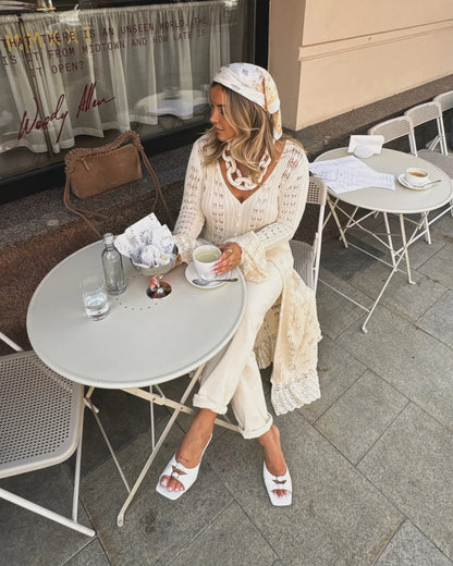 Ruffled Vacation Long Dress