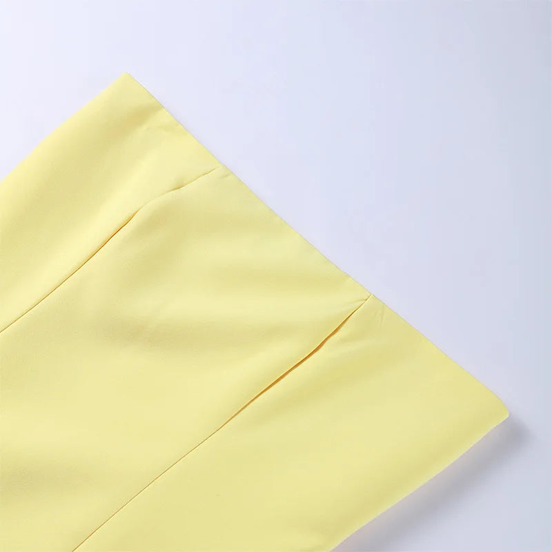 Strapless Elegant Backless Set