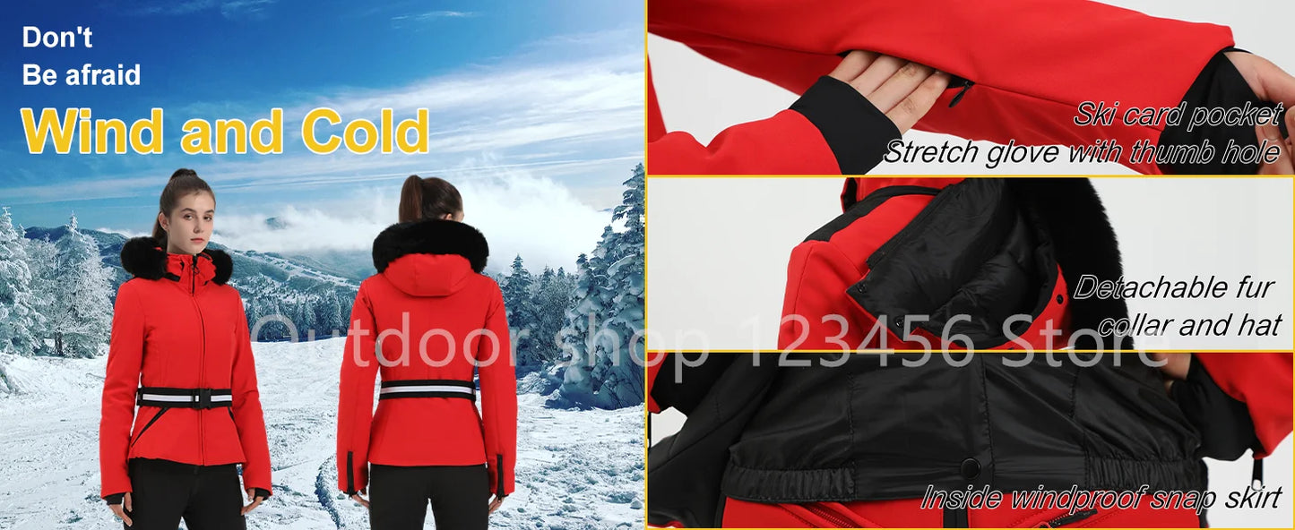 Gsou Ski Waterproof Skiing Coat