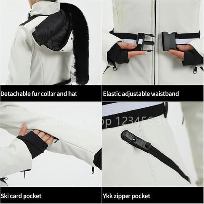 Gsou Ski Waterproof Skiing Coat